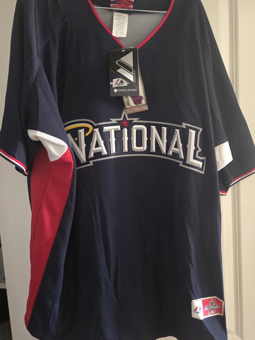 Majestic 2010  MLB All-Star 'National' Navy Baseball Jersey XXL